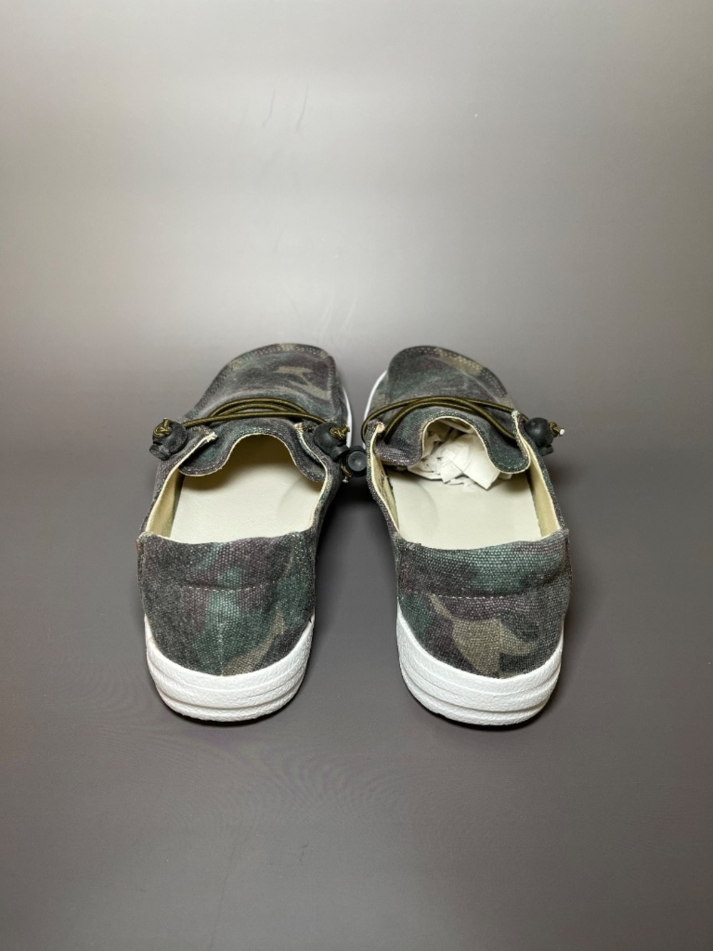 Corky's Camo Canvas Slip-On Sneakers - Picture 3 of 5